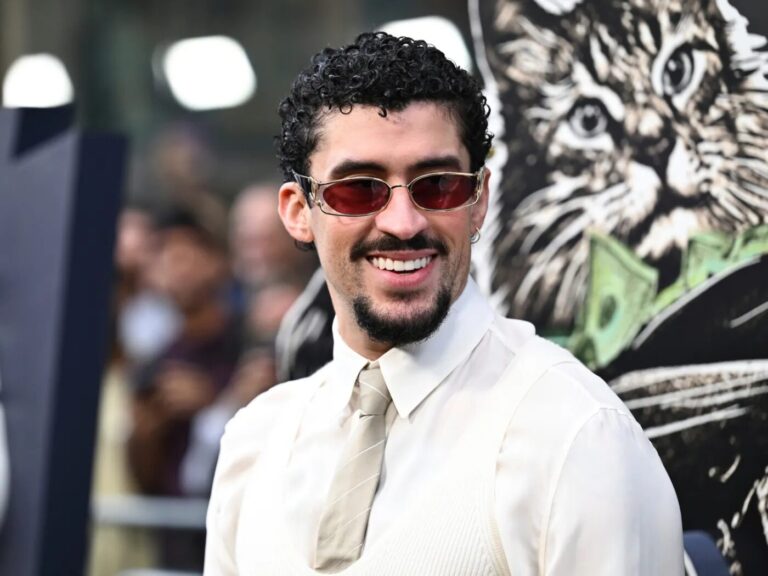 Grandinata durante il concerto di Bad Bunny