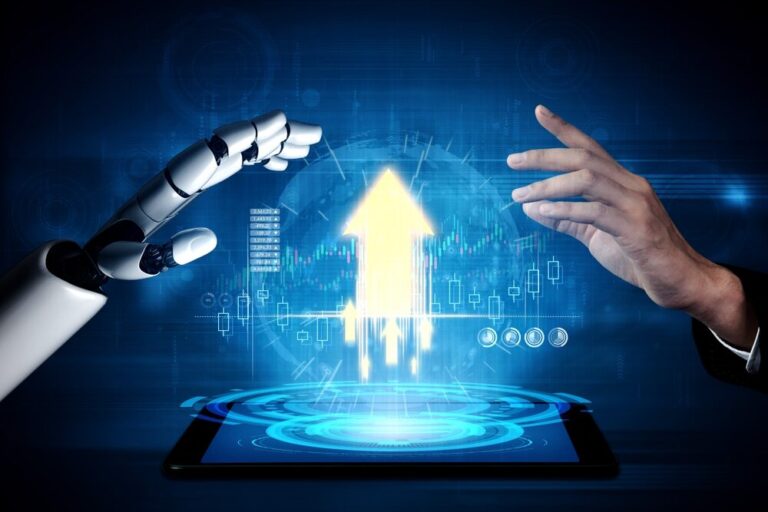 Illustrazione sull'intelligenza artificiale nelle imprese