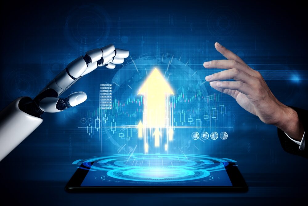 Illustrazione sull'intelligenza artificiale nelle imprese