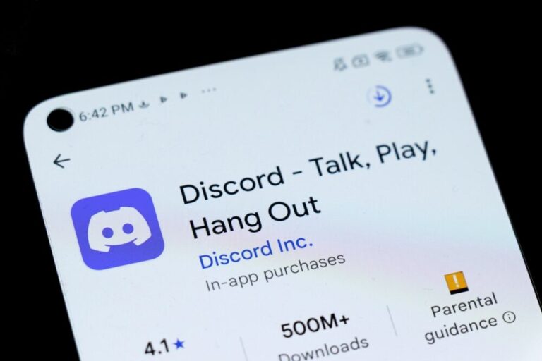 Screenshot di Discord con Game Mode attivato