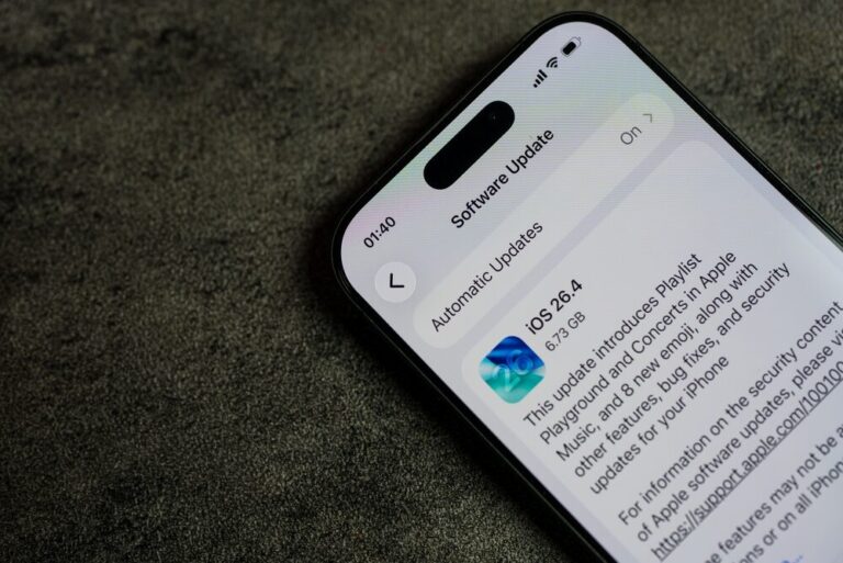 Screenshot di iOS 27