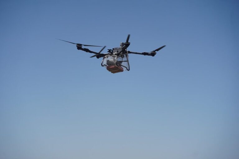 Drone cargo in azione nei rifugi alpini